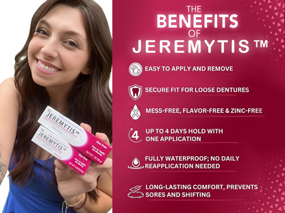 ✨[Official Brand Store]JEREMYTIS™ Thermoplastic Denture Adhesive(🔥Limited Time Discount)