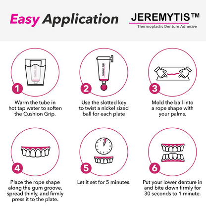 ✨[Official Brand Store]JEREMYTIS™ Thermoplastic Denture Adhesive(🔥Limited Time Discount)