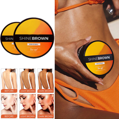 SHINE BROWN - PREMIUM TAN-BOOSTING CREAM (190 ML)