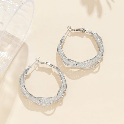 (🔥LAST DAY SALE-80%OFF)Lymphatic activity hoop earrings