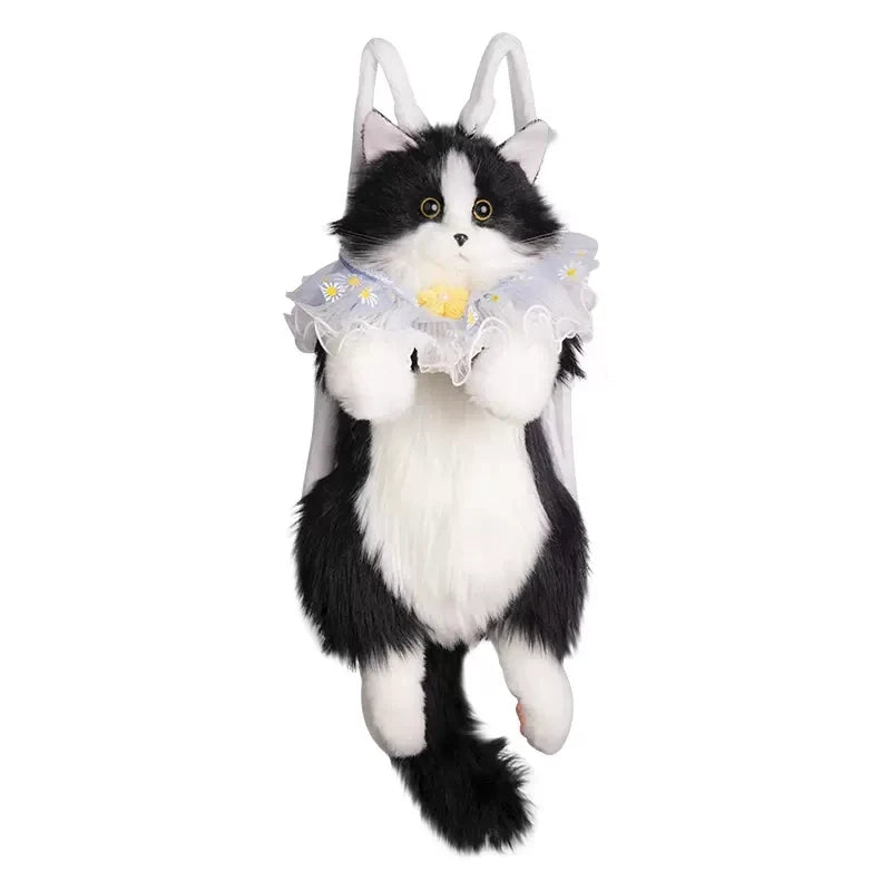 Adorable Plush Cat Backpack