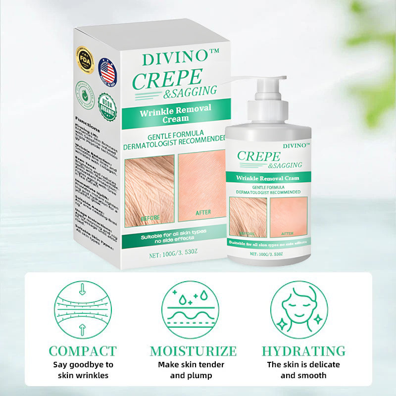 DIVINO™ Wrinkle Removel Cream (Address Crepe & Sagging)