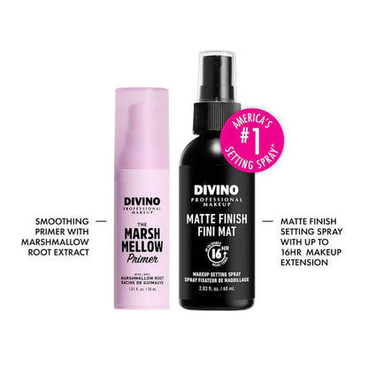 🌟 Unlock all-day flawless beauty with Divino Professional Makeup Setting Spray! 💖